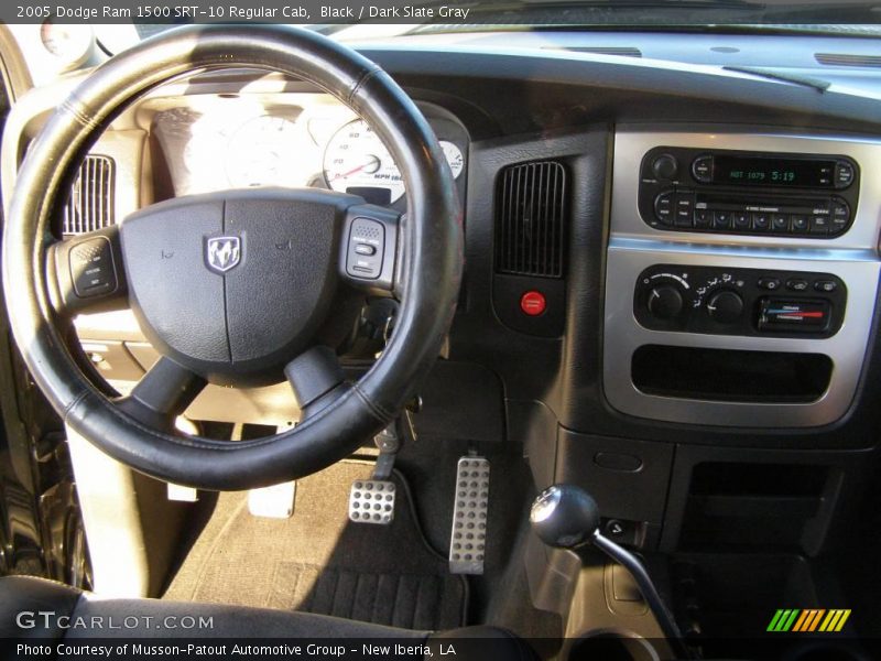 Black / Dark Slate Gray 2005 Dodge Ram 1500 SRT-10 Regular Cab