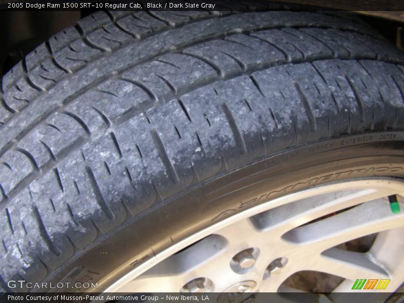 Black / Dark Slate Gray 2005 Dodge Ram 1500 SRT-10 Regular Cab