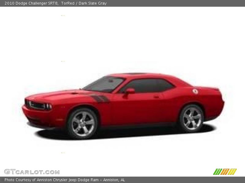 TorRed / Dark Slate Gray 2010 Dodge Challenger SRT8