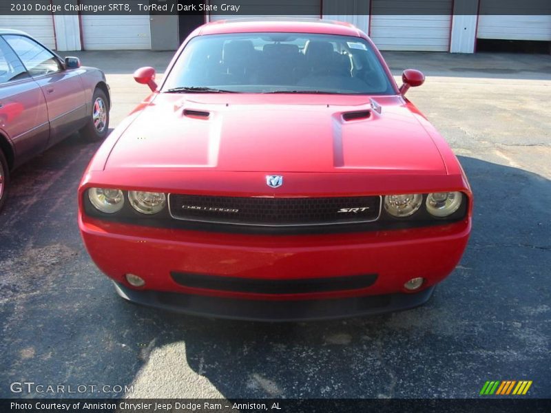 TorRed / Dark Slate Gray 2010 Dodge Challenger SRT8