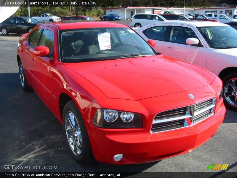 TorRed / Dark Slate Gray 2010 Dodge Charger SXT