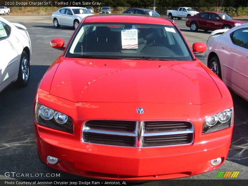 TorRed / Dark Slate Gray 2010 Dodge Charger SXT