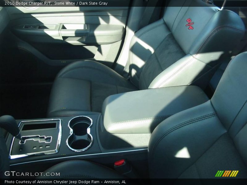 Stone White / Dark Slate Gray 2010 Dodge Charger R/T