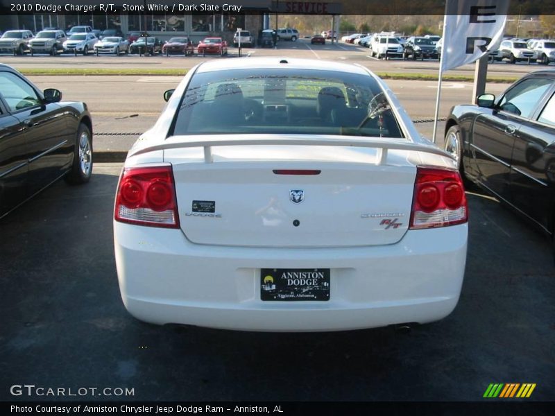 Stone White / Dark Slate Gray 2010 Dodge Charger R/T