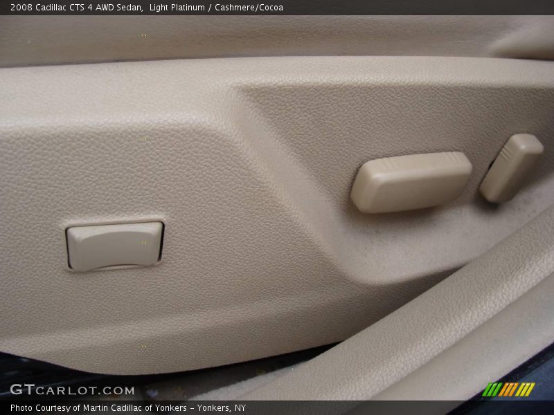 Light Platinum / Cashmere/Cocoa 2008 Cadillac CTS 4 AWD Sedan