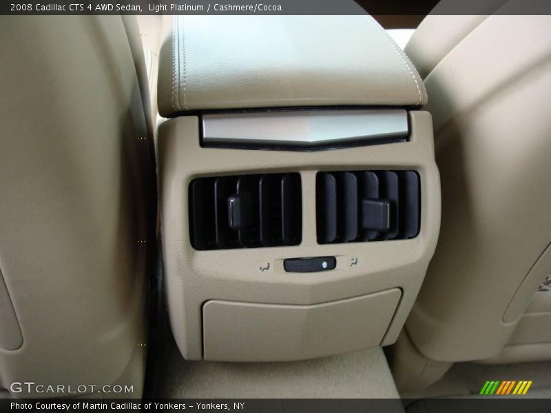 Light Platinum / Cashmere/Cocoa 2008 Cadillac CTS 4 AWD Sedan