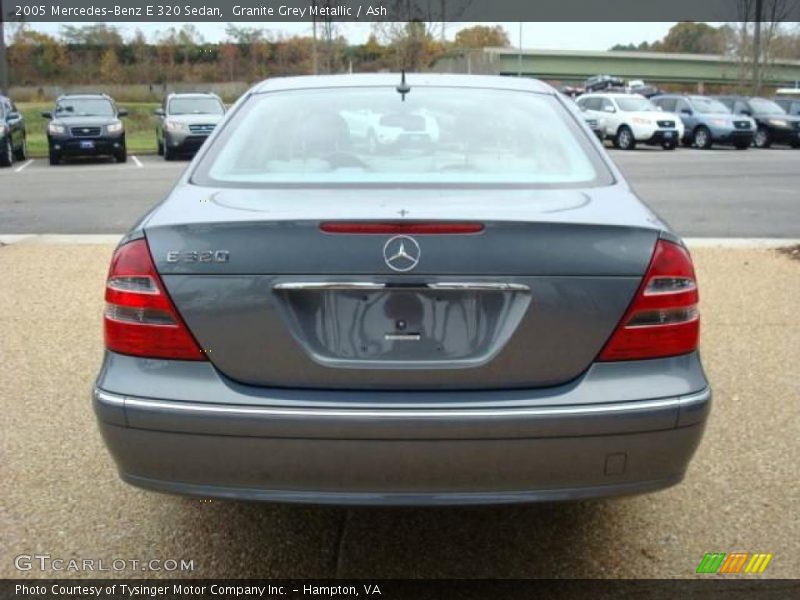 Granite Grey Metallic / Ash 2005 Mercedes-Benz E 320 Sedan