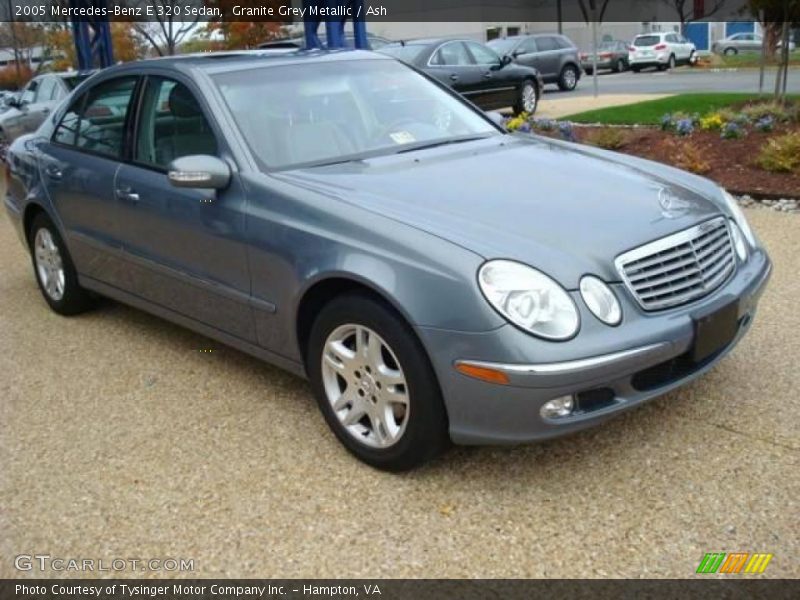 Granite Grey Metallic / Ash 2005 Mercedes-Benz E 320 Sedan