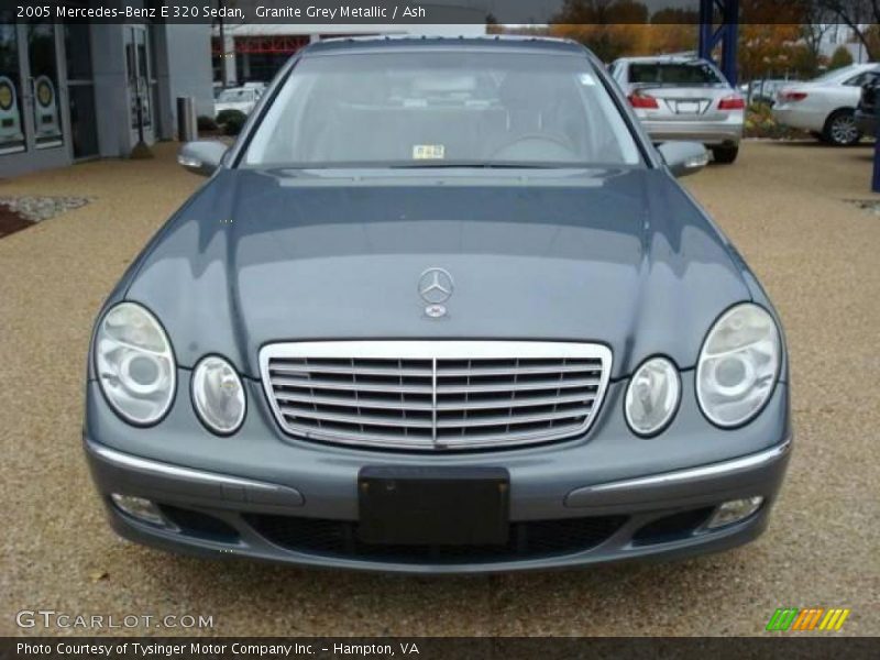 Granite Grey Metallic / Ash 2005 Mercedes-Benz E 320 Sedan