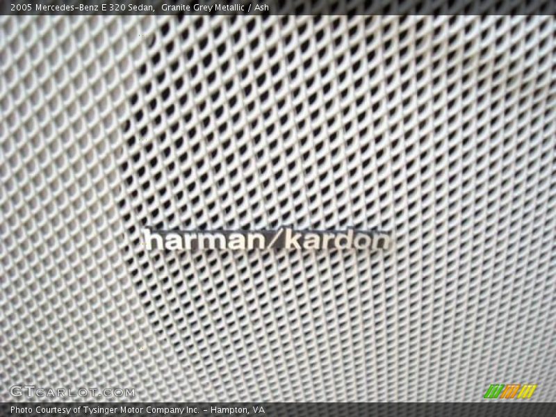 Granite Grey Metallic / Ash 2005 Mercedes-Benz E 320 Sedan