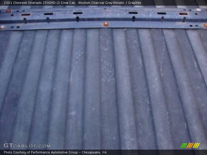 Medium Charcoal Gray Metallic / Graphite 2001 Chevrolet Silverado 2500HD LS Crew Cab