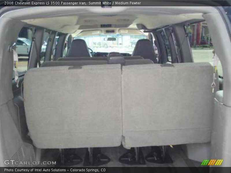 Summit White / Medium Pewter 2008 Chevrolet Express LS 3500 Passenger Van