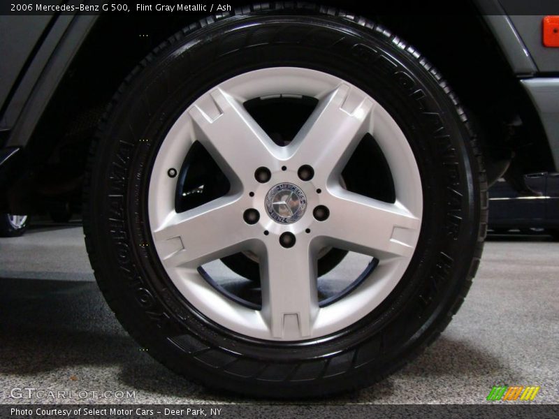 Flint Gray Metallic / Ash 2006 Mercedes-Benz G 500
