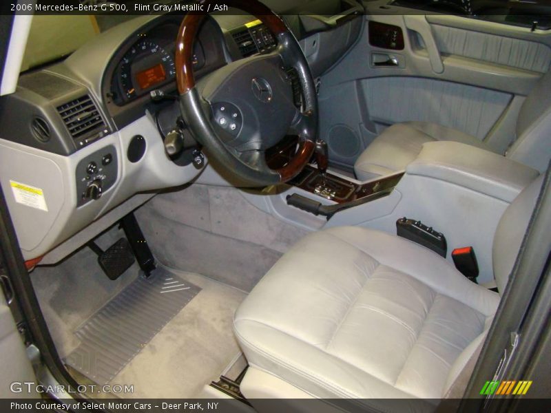 Flint Gray Metallic / Ash 2006 Mercedes-Benz G 500