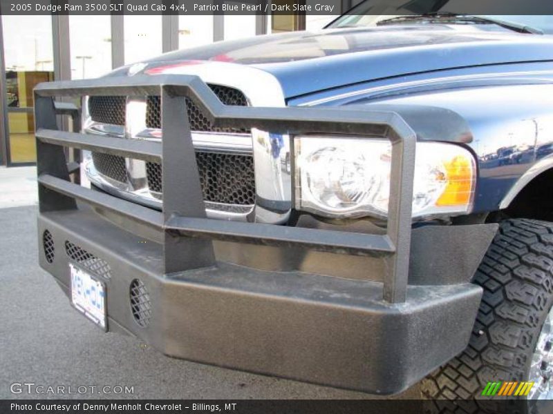 Patriot Blue Pearl / Dark Slate Gray 2005 Dodge Ram 3500 SLT Quad Cab 4x4