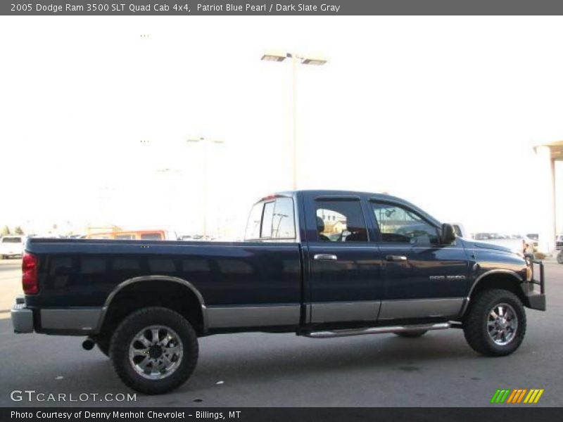 Patriot Blue Pearl / Dark Slate Gray 2005 Dodge Ram 3500 SLT Quad Cab 4x4