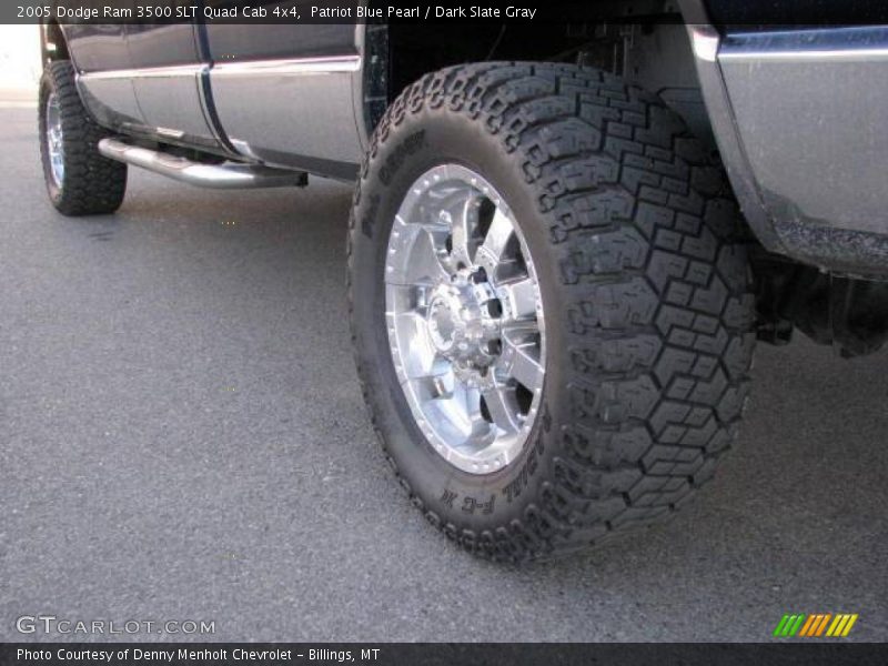 Patriot Blue Pearl / Dark Slate Gray 2005 Dodge Ram 3500 SLT Quad Cab 4x4