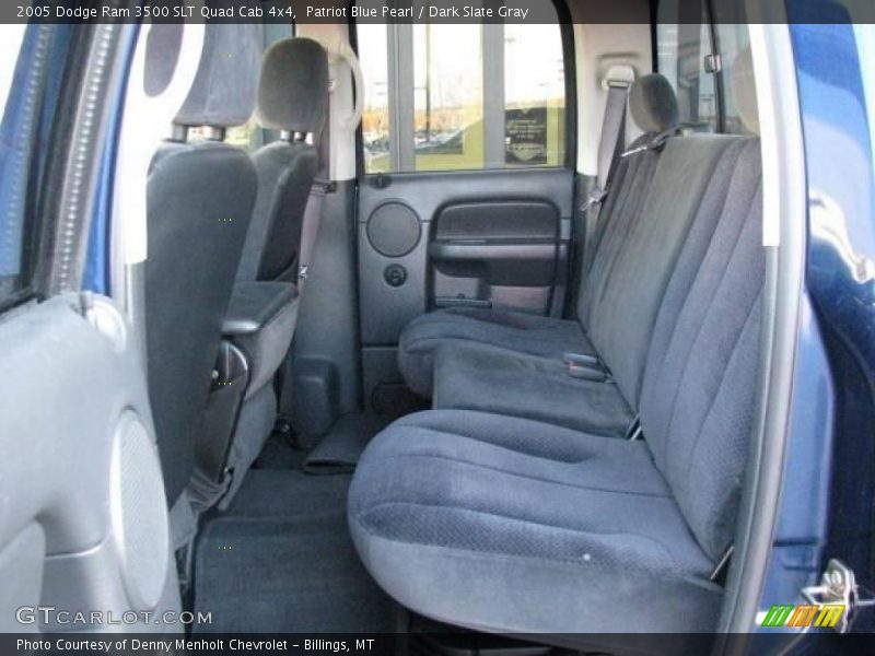 Patriot Blue Pearl / Dark Slate Gray 2005 Dodge Ram 3500 SLT Quad Cab 4x4