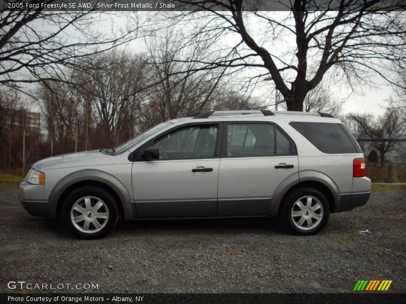 Silver Frost Metallic / Shale 2005 Ford Freestyle SE AWD