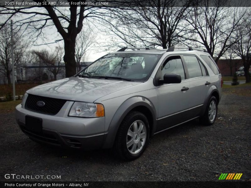 Silver Frost Metallic / Shale 2005 Ford Freestyle SE AWD