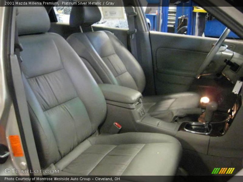 Platinum Silver Metallic / Gray 2001 Mazda Millenia Premium