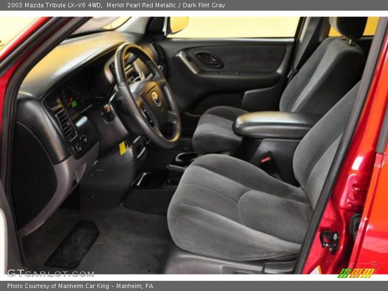 Merlot Pearl Red Metallic / Dark Flint Gray 2003 Mazda Tribute LX-V6 4WD