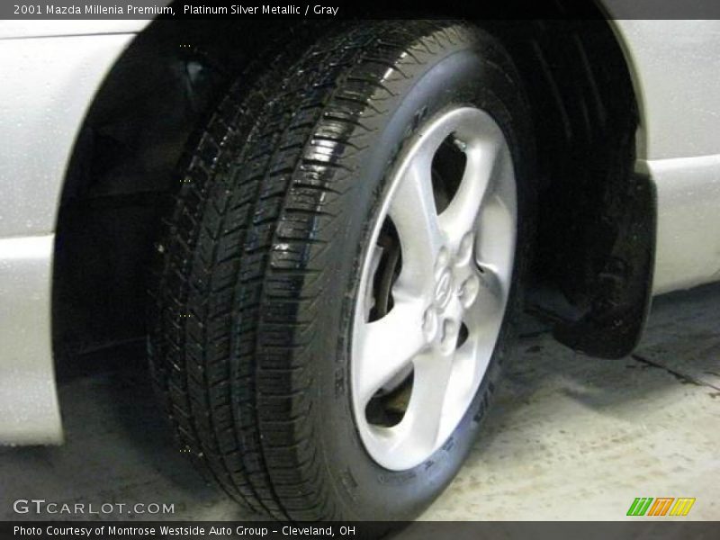 Platinum Silver Metallic / Gray 2001 Mazda Millenia Premium
