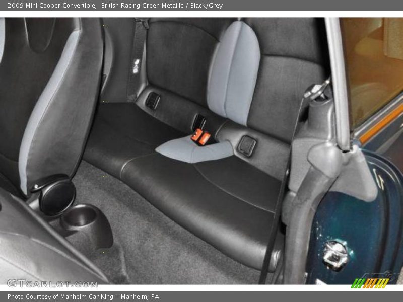 British Racing Green Metallic / Black/Grey 2009 Mini Cooper Convertible