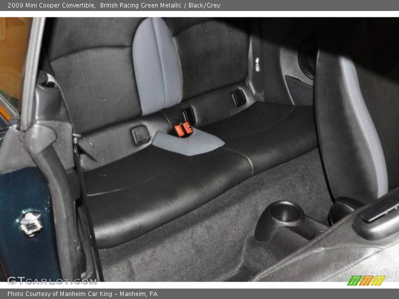 British Racing Green Metallic / Black/Grey 2009 Mini Cooper Convertible
