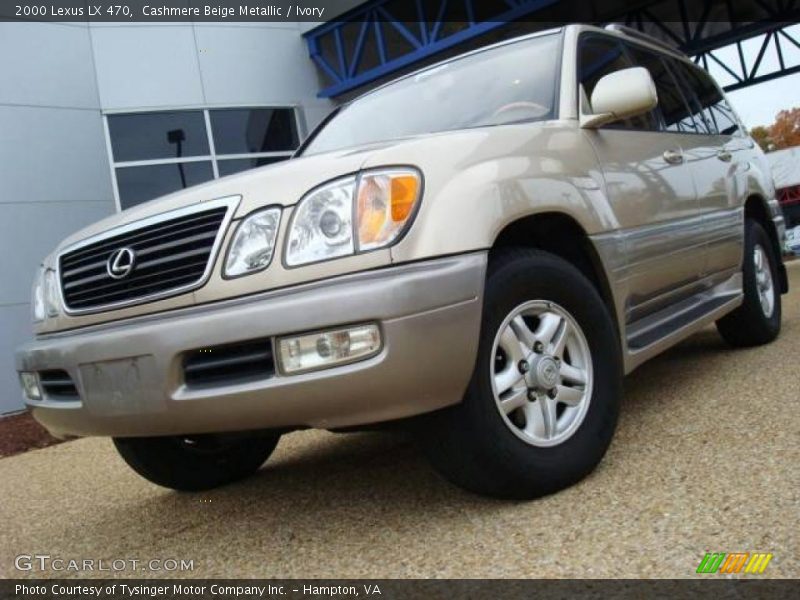 Cashmere Beige Metallic / Ivory 2000 Lexus LX 470