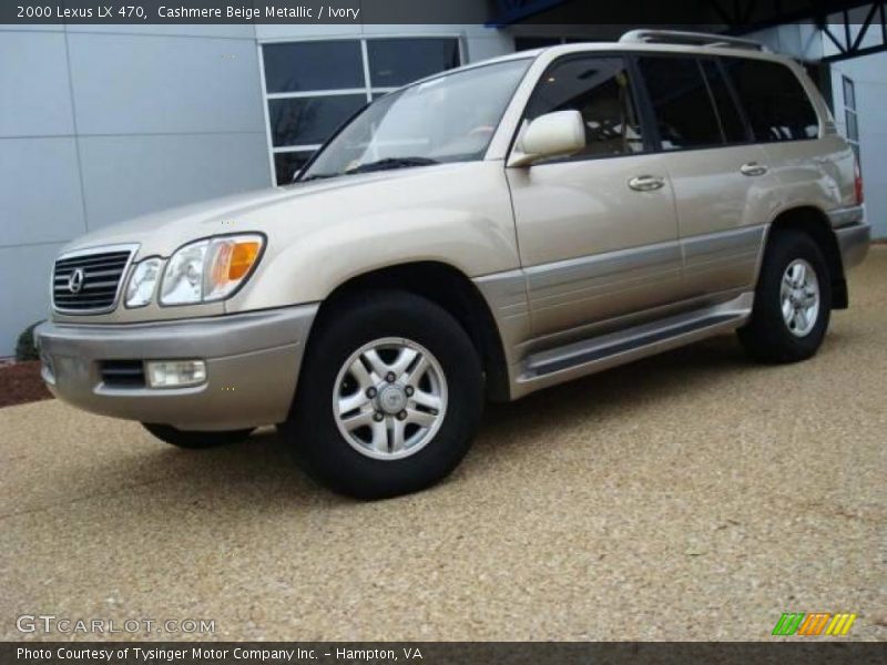 Cashmere Beige Metallic / Ivory 2000 Lexus LX 470