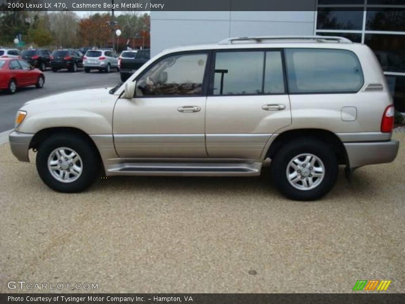 Cashmere Beige Metallic / Ivory 2000 Lexus LX 470