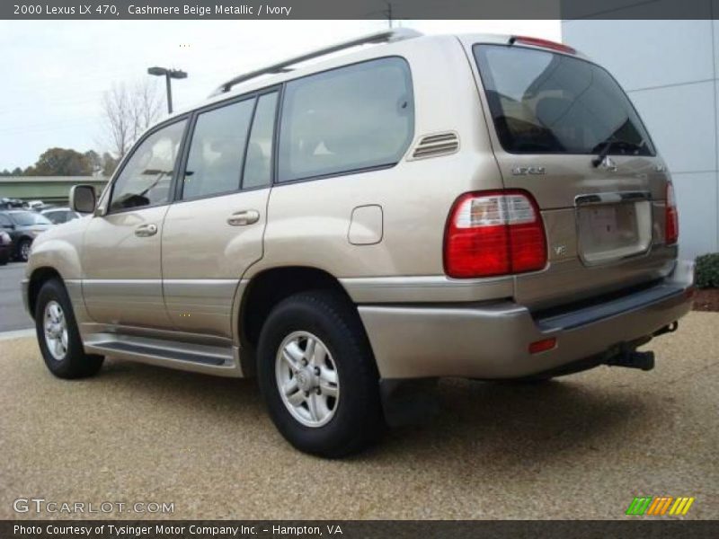 Cashmere Beige Metallic / Ivory 2000 Lexus LX 470