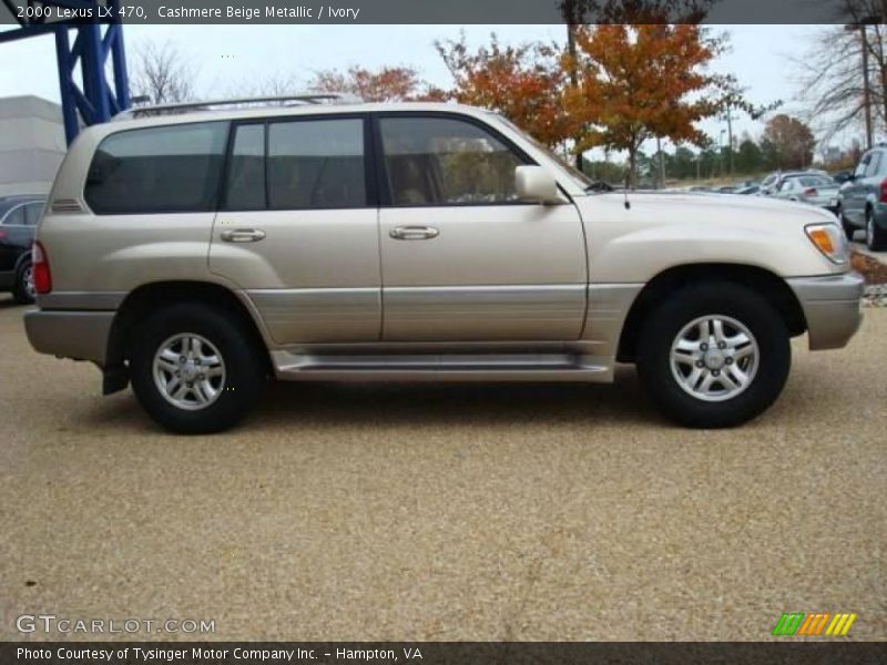 Cashmere Beige Metallic / Ivory 2000 Lexus LX 470