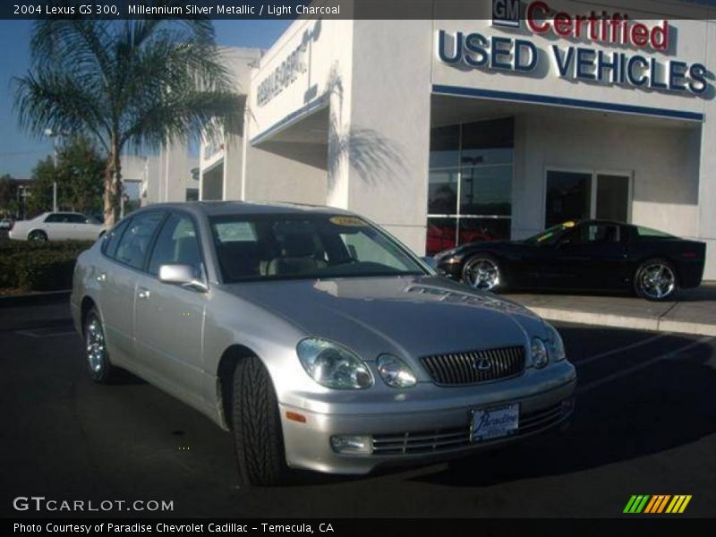 Millennium Silver Metallic / Light Charcoal 2004 Lexus GS 300