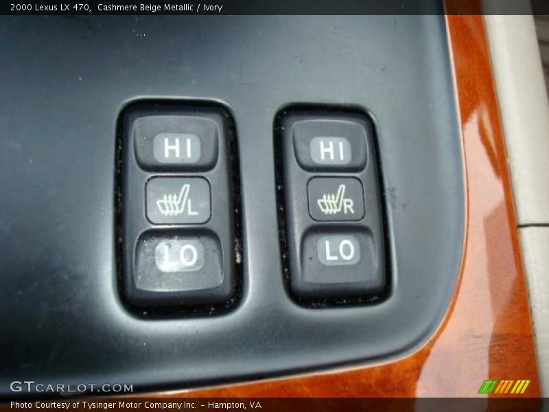 Cashmere Beige Metallic / Ivory 2000 Lexus LX 470