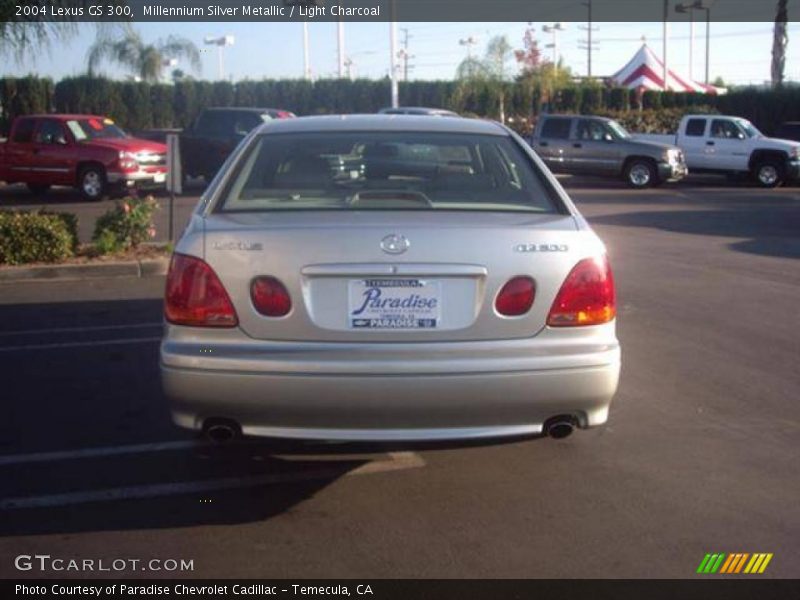 Millennium Silver Metallic / Light Charcoal 2004 Lexus GS 300