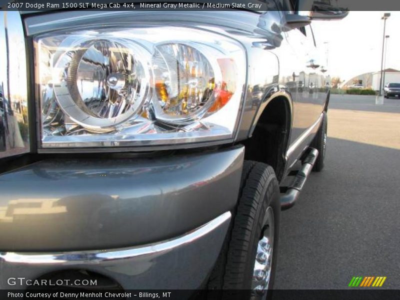 Mineral Gray Metallic / Medium Slate Gray 2007 Dodge Ram 1500 SLT Mega Cab 4x4