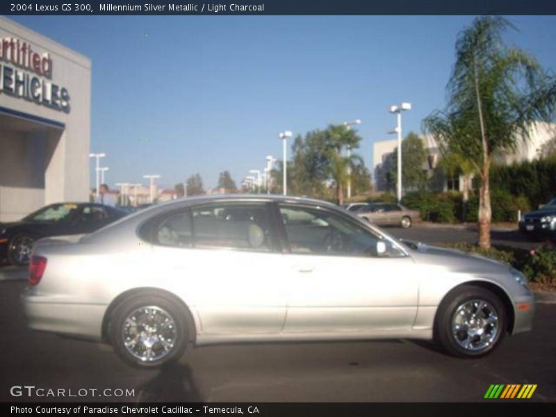 Millennium Silver Metallic / Light Charcoal 2004 Lexus GS 300