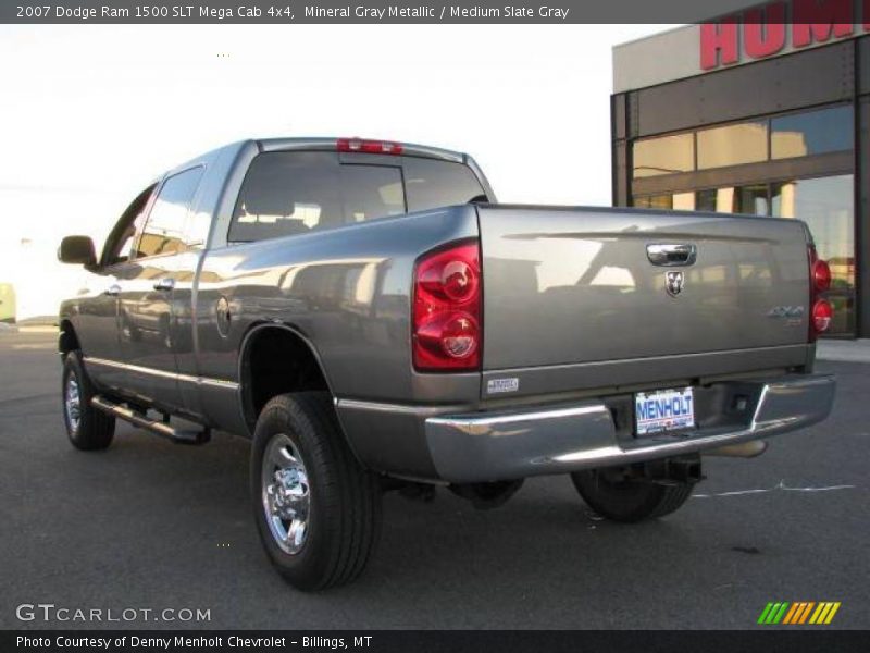 Mineral Gray Metallic / Medium Slate Gray 2007 Dodge Ram 1500 SLT Mega Cab 4x4