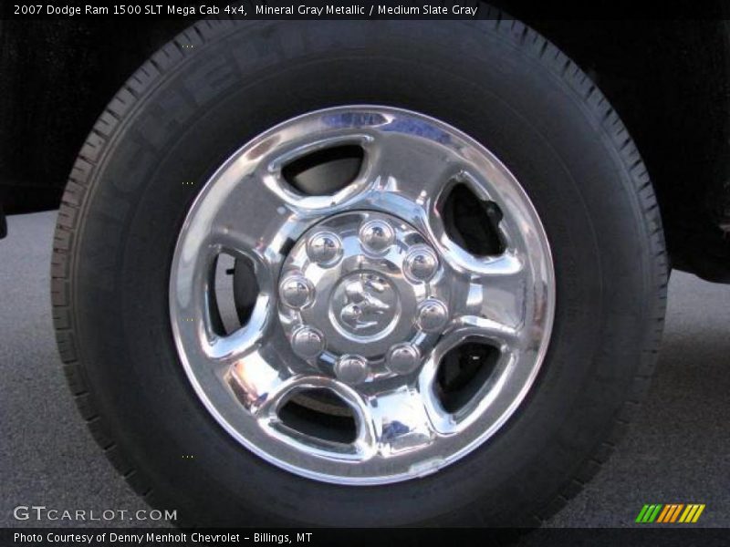 Mineral Gray Metallic / Medium Slate Gray 2007 Dodge Ram 1500 SLT Mega Cab 4x4