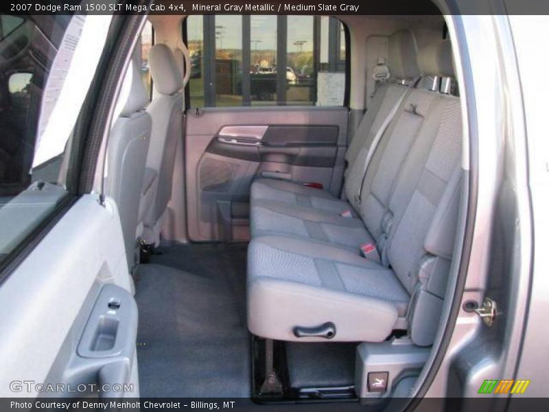Mineral Gray Metallic / Medium Slate Gray 2007 Dodge Ram 1500 SLT Mega Cab 4x4