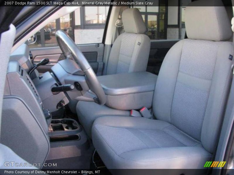 Mineral Gray Metallic / Medium Slate Gray 2007 Dodge Ram 1500 SLT Mega Cab 4x4