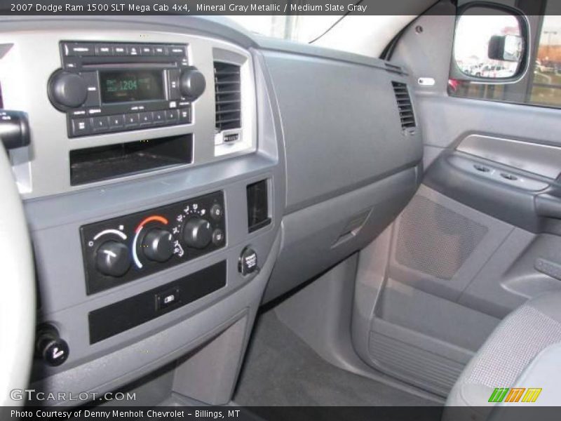 Mineral Gray Metallic / Medium Slate Gray 2007 Dodge Ram 1500 SLT Mega Cab 4x4