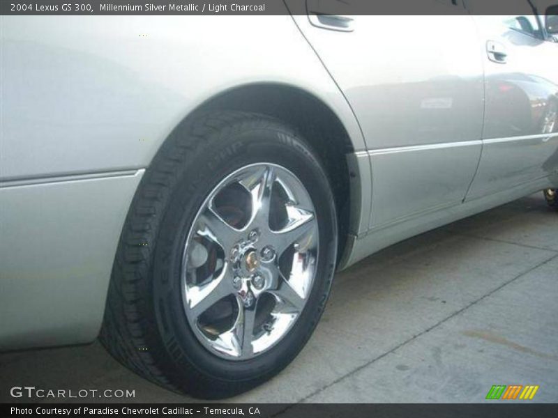 Millennium Silver Metallic / Light Charcoal 2004 Lexus GS 300
