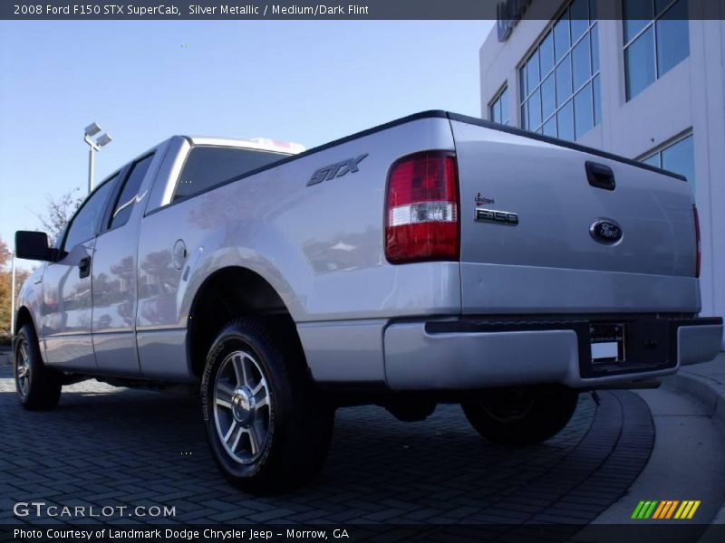 Silver Metallic / Medium/Dark Flint 2008 Ford F150 STX SuperCab