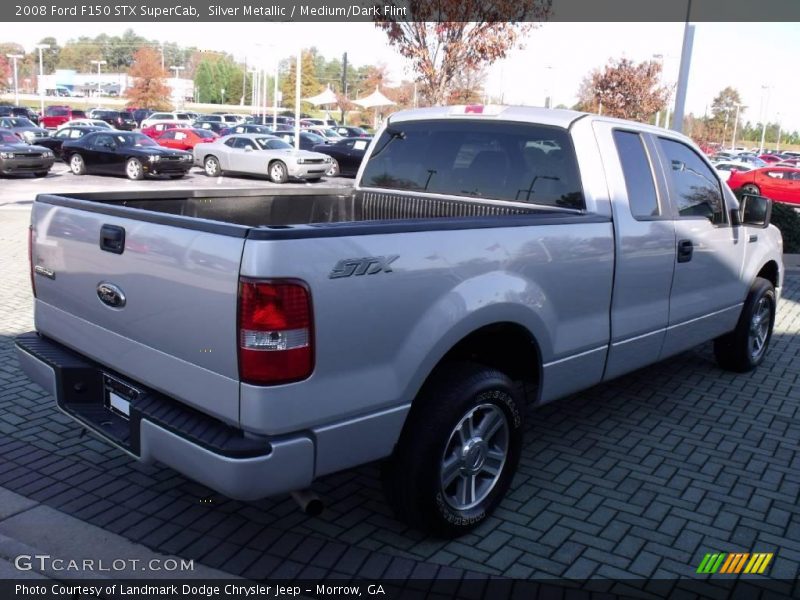 Silver Metallic / Medium/Dark Flint 2008 Ford F150 STX SuperCab