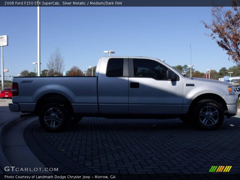 Silver Metallic / Medium/Dark Flint 2008 Ford F150 STX SuperCab