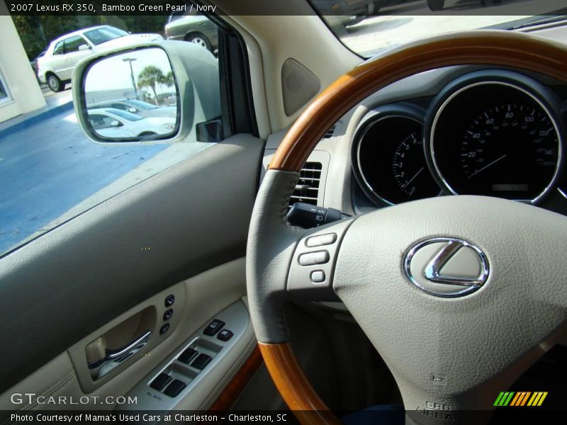 Bamboo Green Pearl / Ivory 2007 Lexus RX 350