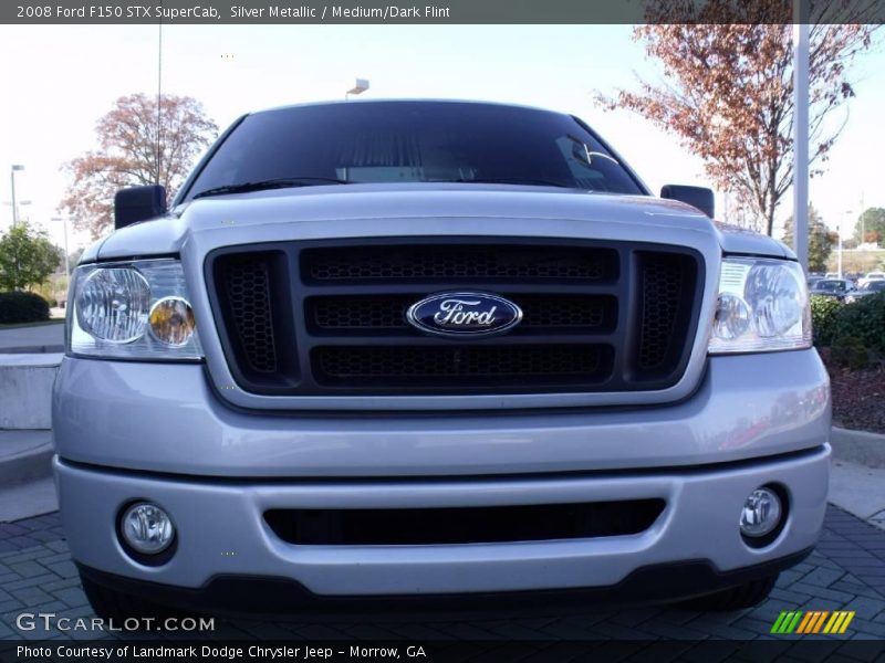 Silver Metallic / Medium/Dark Flint 2008 Ford F150 STX SuperCab